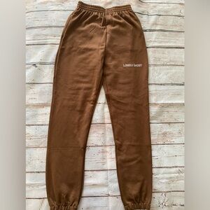 Lonely Ghost Daily’s Sweatpants Brown